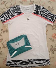 t shirt tennis e padel dunlop
