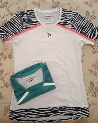 t shirt tennis e padel dunlop