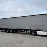 Semirimorchio primo asse sollevabile centinato Kög