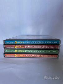 Set 4 CDrom Omnia l'Enciclopedia Multimediale 2001