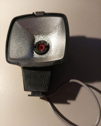 Ferrania Microlux Flash vintage con custodia