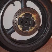 cerchio + gomma Kawasaki Pirelli Diablo rosso 2022