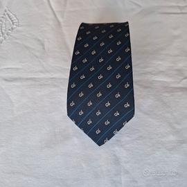 Cravatta vintage D'Angelo in pura seta