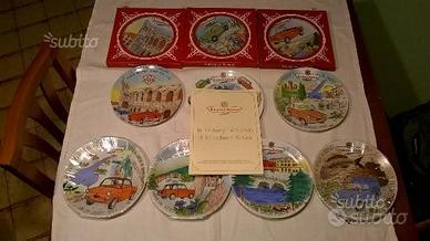 Piatti numerati raduno autobianchi Bianchina club