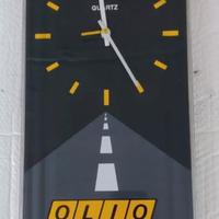 Orologio Pubblicitario Olio Fiat Quartz Vintage 