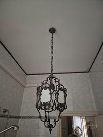 lampadario vintage in stile maison bauges 