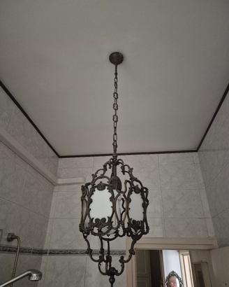 lampadario vintage in stile maison bauges 