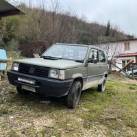 Panda 4x4 epoca metano ristrutturata