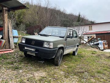 Panda 4x4 epoca metano ristrutturata