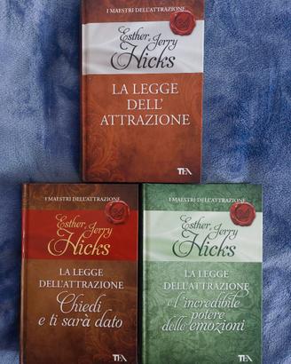 E. e J. Hicks. 3 vol. La Legge dell'Attrazione