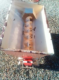 Deraspatrice per uva elettrica con pompa