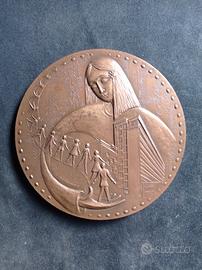 MEDAGLIA  CELEBRATIVA  IN  BRONZO   (FRANCIA)