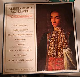 Box Cofanetto Alessandro Scarlatti 2 Lp e 1 Libro