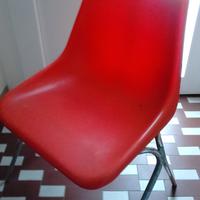 SEDIA VINTAGE ARANCIO proinco kastilene