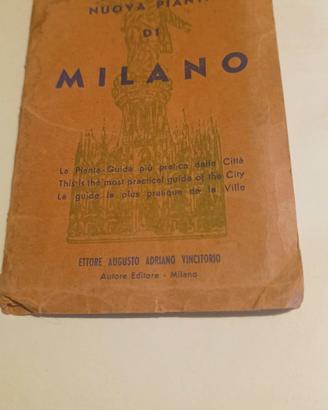 Carta geografica Milano