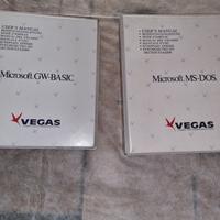 coppia manuali Microsoft. MS-DOS e GW-BASIC 