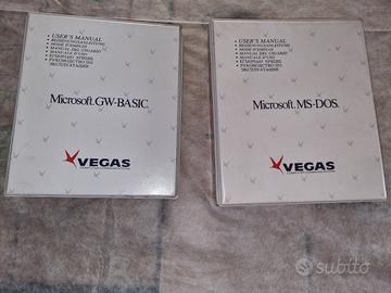 coppia manuali Microsoft. MS-DOS e GW-BASIC 