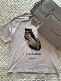 Balenciaga Basketball shoe t-shirt
