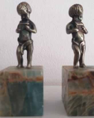 Statuine Art Decò di Fauni