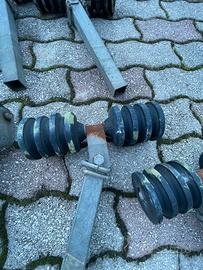 Rulli per carrello barca completi