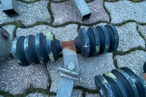 Rulli per carrello barca completi