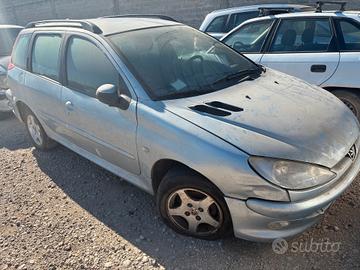RICAMBI PEUGEOT 206 SW 1.4 DIESEL ANNO:2004