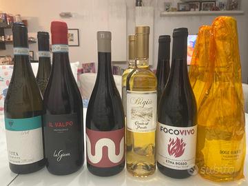 Lotto 11 bottiglie vini pregiate