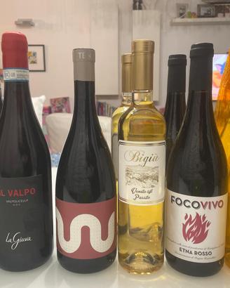 Lotto 11 bottiglie vini pregiate