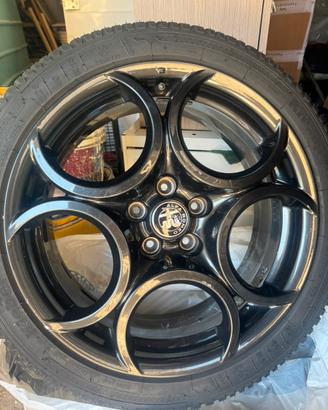 Cerchi da 18 quadrifoglio per alfa romeo Giulietta