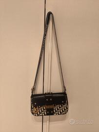 borsa tracolla nera e bianca 