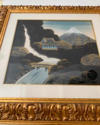 Quadro paesaggio giapponese