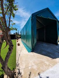 CAPANNO 8 X3.5M rimessaggio deposito PVC COMPLETO