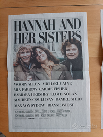 Poster Locandina "Hannah e le sue Sorelle" (1986)