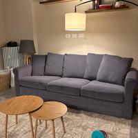 Divano ikea gronlid tre posti grigio