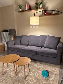 Divano ikea gronlid tre posti grigio