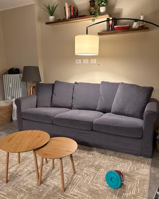 Divano ikea gronlid tre posti grigio