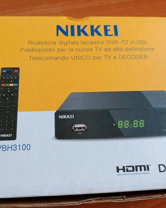 Ricevitore digitale DVB-T2 H 265 NUOVO 