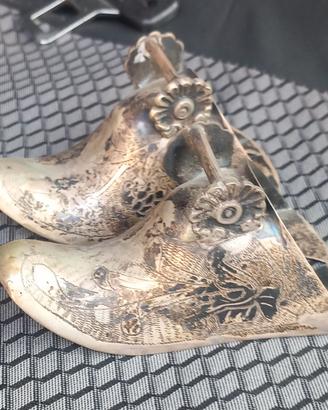 Scarpette in argento 800