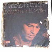 Claudio Baglioni 45 giri "Solo / Quante volte"