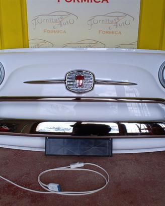 Musetto Fiat 500 bianco gelato