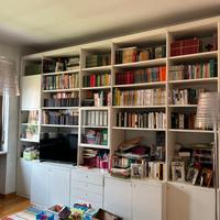 MOBILE LIBRERIA BIANCO Artieri del legno