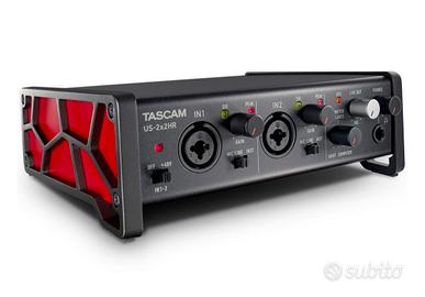 Interfaccia audio USB Tascam US-2x2HR