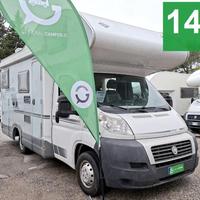 CAMPER KNAUS DUCATO MANSARDATO 6 POSTI SEMIDINETTE