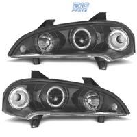 FARI PER OPEL TIGRA 95-03 ANGEL EYES CCFL FONDO NE