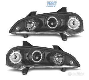 FARI PER OPEL TIGRA 95-03 ANGEL EYES CCFL FONDO NE