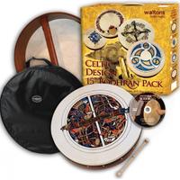 BODHRAN (tamburello irlandese) Waltons 15'', NUOVO