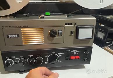 Proiettore super 8 chinon ss 1000 stereo
