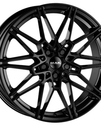 Mak Konig Gloss Black 8x19" per BMW