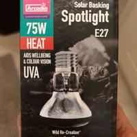 Arcadia spotlight E27 solar 75W JEAT UVA