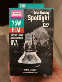 Arcadia spotlight E27 solar 75W JEAT UVA